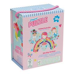 Shaped Puzzle "Hada arcoíris" (30 pzas)