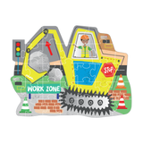 Shaped Puzzle "Construccion" (30 pzas)