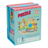 Shaped Puzzle "Construccion" (30 pzas)