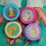 YoYos de madera (4 diseños)