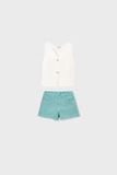 Chaleco tricot c/short oasis