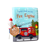 Fire Engine Water Coloring Book