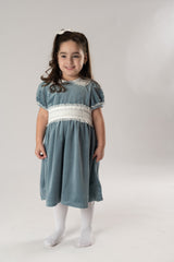 Scarlet Bluvel girl dress w/lace