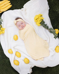 Cobija Swaddle Butter Yellow