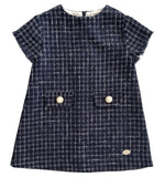 VESTIDO INFANTIL "DERBY" MARINO