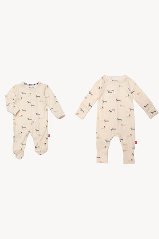 BEENIE VON WEINIE MAGNETIC FOOTIE & COVERALL