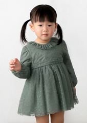 Vestido tul laurel