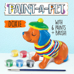 Pinta una Mascota de Yeso Doxie
