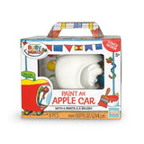 Figura de yeso para pintar "Apple Car"
