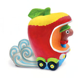 Figura de yeso para pintar "Apple Car"