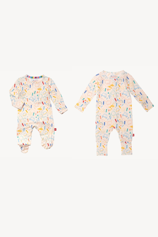 DOODLE POP MAGNETIC FOOTIE & COVERALL