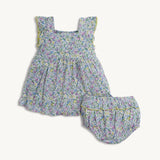 LAVINIA MODAL RUFFLE SLV DRESS W/ BLOOMER