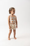 Conj. Top y short crochet