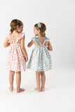 VESTIDO TELA ESTAMPADA "MILTON" AZUL