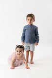 CONJ. CAMISA Y SHORT NIÑO "EDMONTON"