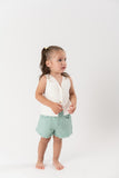 Chaleco tricot hueso