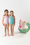 Bañador niña cut out flor pacifico