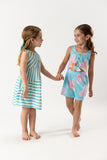Romper punto cut out flores lilac
