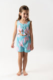 Romper punto cut out flores lilac