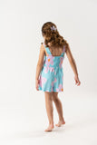 Romper punto cut out flores lilac
