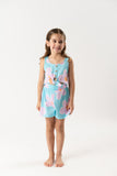 Romper punto cut out flores lilac