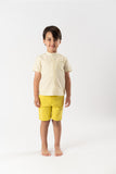 Conj. Camisa mc mao y bermuda oliva