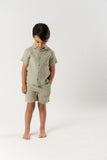 Conj. Camisa y bermuda bambula bambu