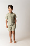 Conj. Camisa y bermuda bambula bambu