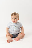 CONJ. CAMISA Y SHORT BOMBACHO "SURREY"