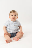 CONJ. CAMISA Y SHORT BOMBACHO "SURREY"