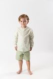 CONJ. SHORT Y CAMISA CUADROS "FRESCURA"