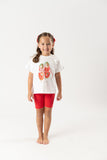 Conj. Leggings sneakers persimon