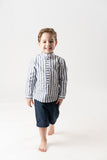 CONJ. CAMISA RAYAS  Y SHORT "ESLORA"