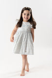 VESTIDO TELA CUADROS "OTTAWA"