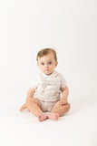 CONJ. CAMISA Y SHORT BOMBACHO "QUEBEC" BEIGE