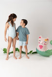BAÑADOR NIÑA CUADROS "PICNIC"