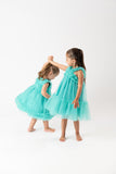 Vestido tul volantes baby jade