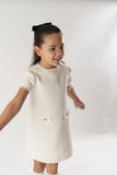 VESTIDO INFANTIL "DERBY" CRUDO