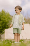 CONJ. SHORT Y CAMISA CUADROS "FRESCURA"