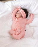 Flamingo kiss footie