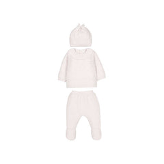 Conj. Polainas y gorro milk