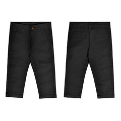 Pantalon chino basico negro