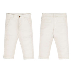 Pantalon chino basico piedra