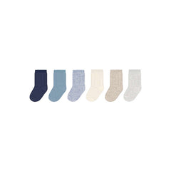 Set 6 calcetines azules