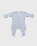 Powder blue footie