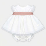 VESTIDO C/BRAGA TELA BORDADA "VICTORIA"