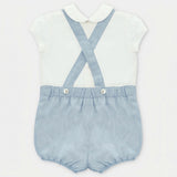 CONJ. CAMISA Y SHORT BOMBACHO "QUEBEC" AZUL