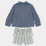 CONJ. CAMISA Y SHORT NIÑO "EDMONTON"