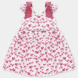 VESTIDO TELA ESTAMPADA "MILTON" ROSA
