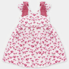 VESTIDO TELA ESTAMPADA "MILTON" ROSA